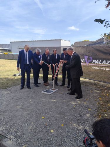 Megkezdődött a Pollack Mihály Technikum és Kollégium új tornacsarnokának építése